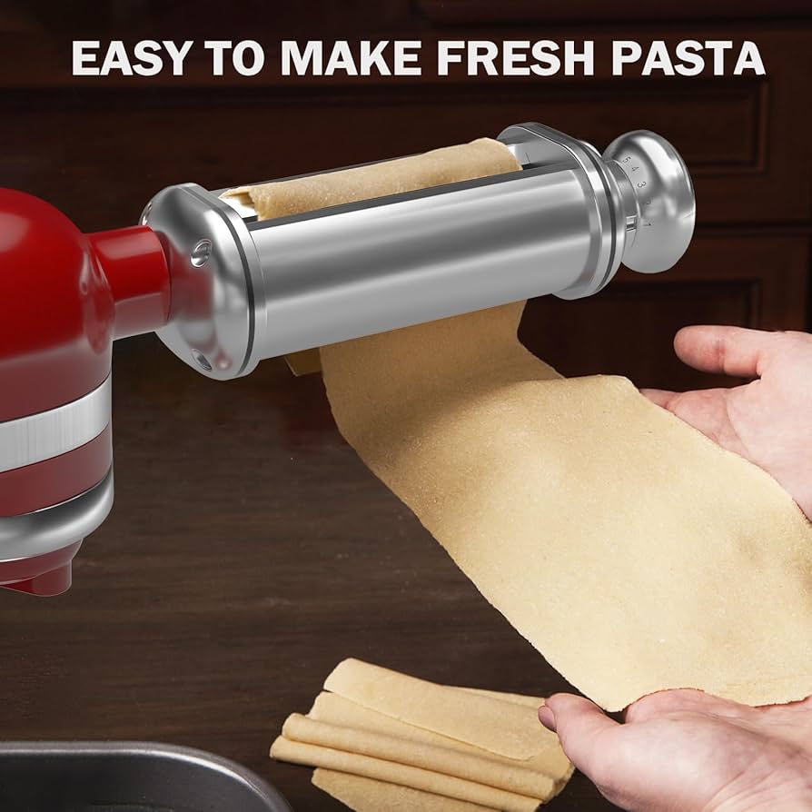 Amazon | KitchenAidスタンドミキサー用パスタローラー 8種類の